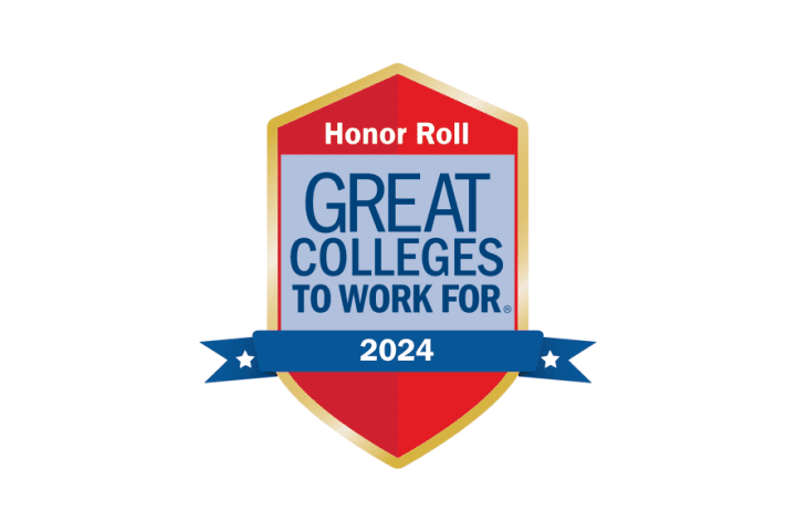 Honor Roll Great Colleges to Work For badge