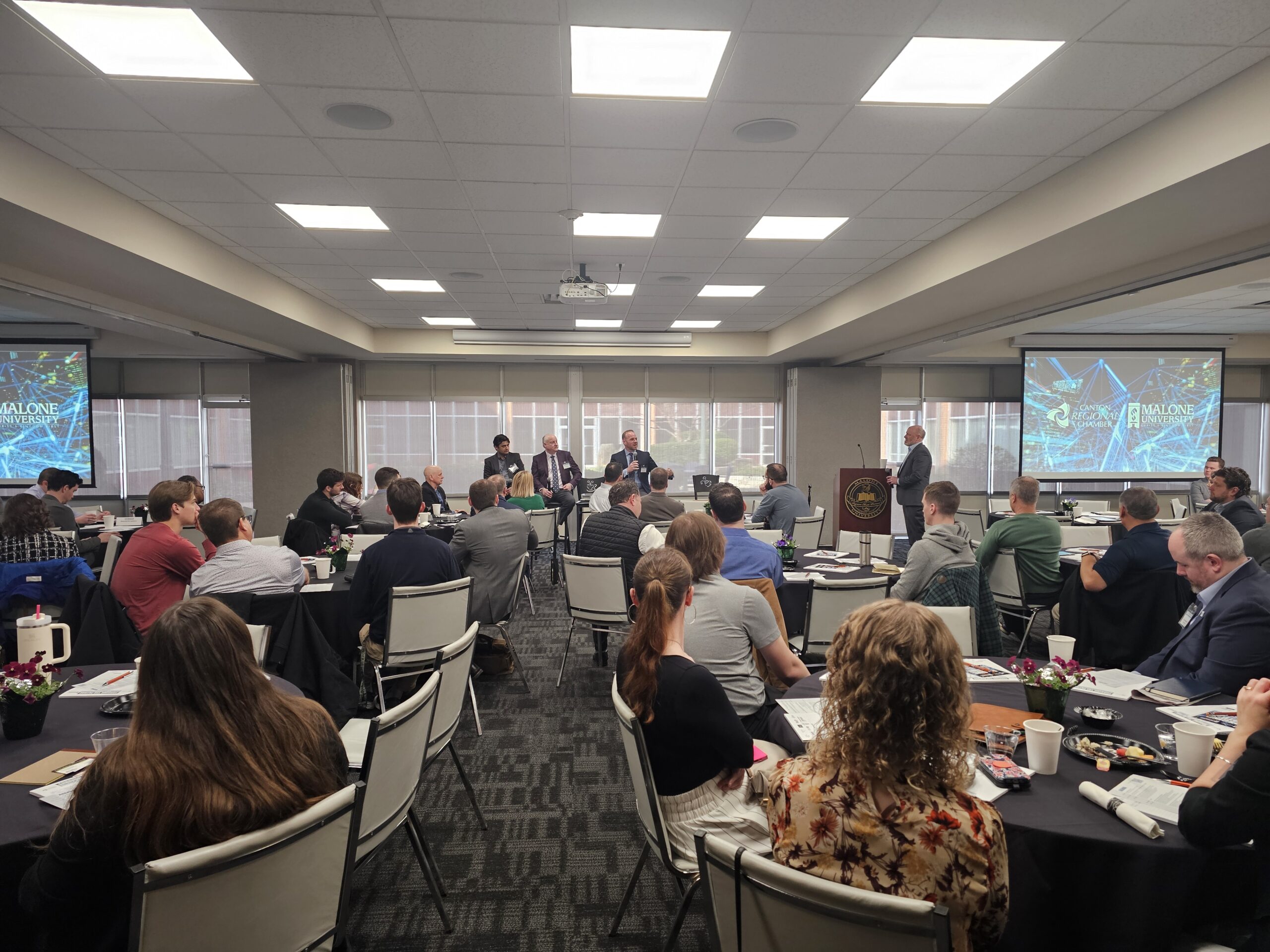 Tech Summit in JC Dining Room