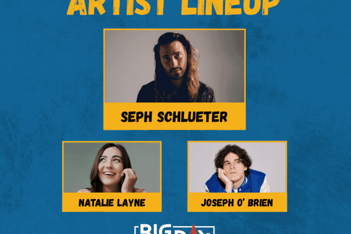 Big Day Artist Lineup