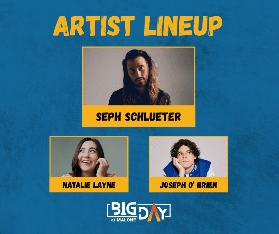Big Day Artist Lineup