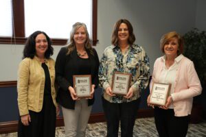 Picture of distinguished faculty recipients
